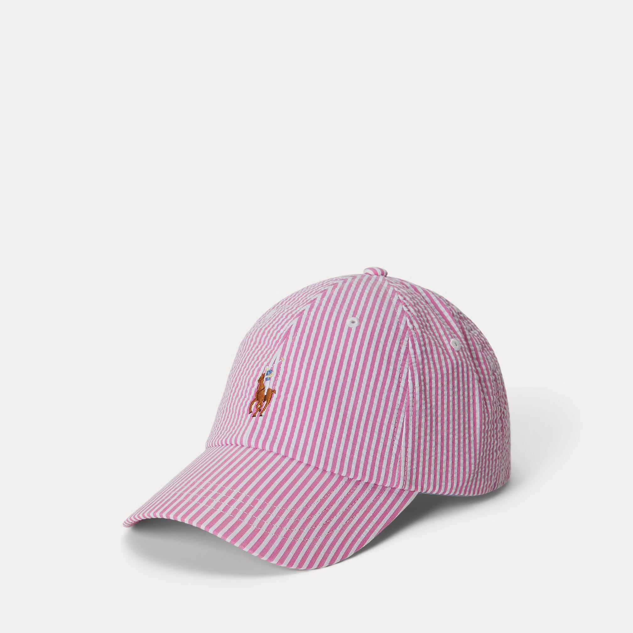 Seersucker Ball Cap