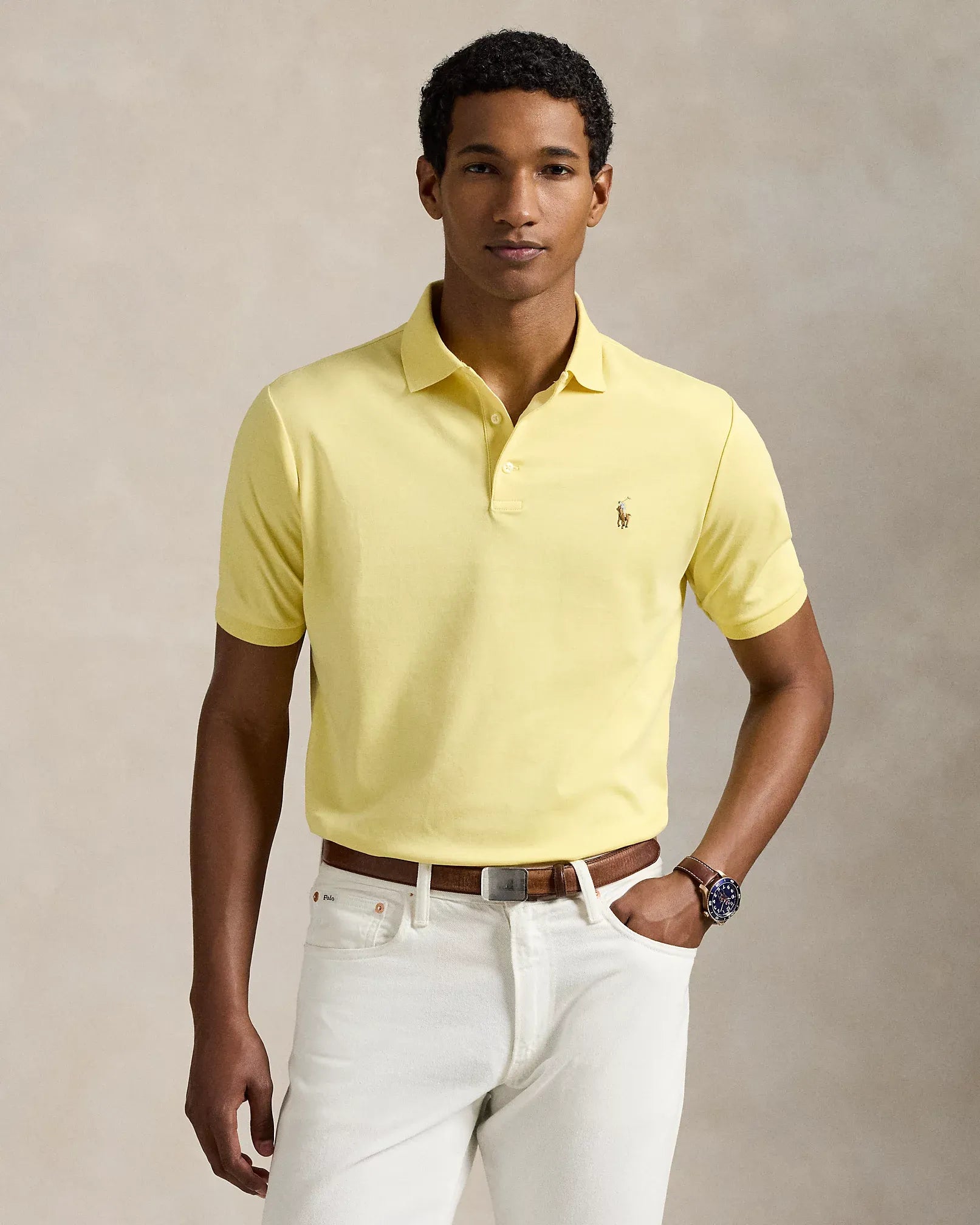 Soft Cotton Polo Shirt