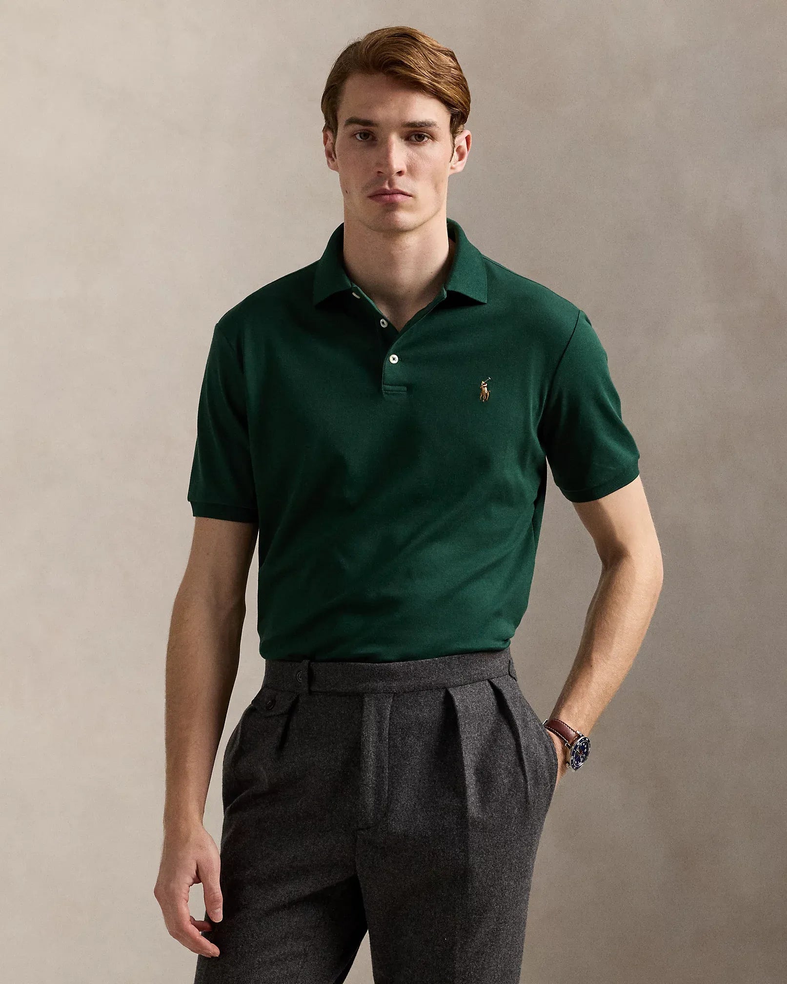 Soft Cotton Polo Shirt