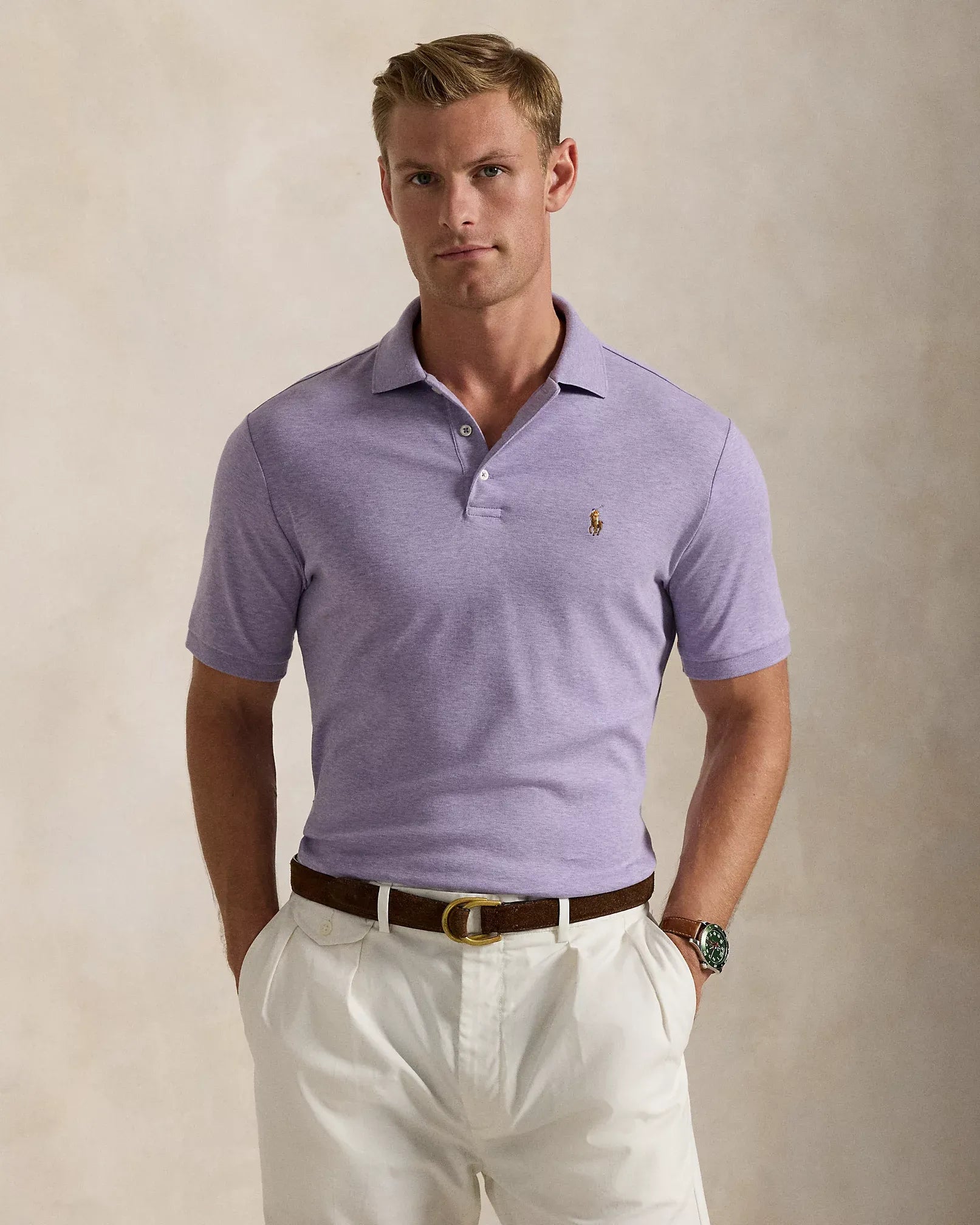 Soft Cotton Polo Shirt