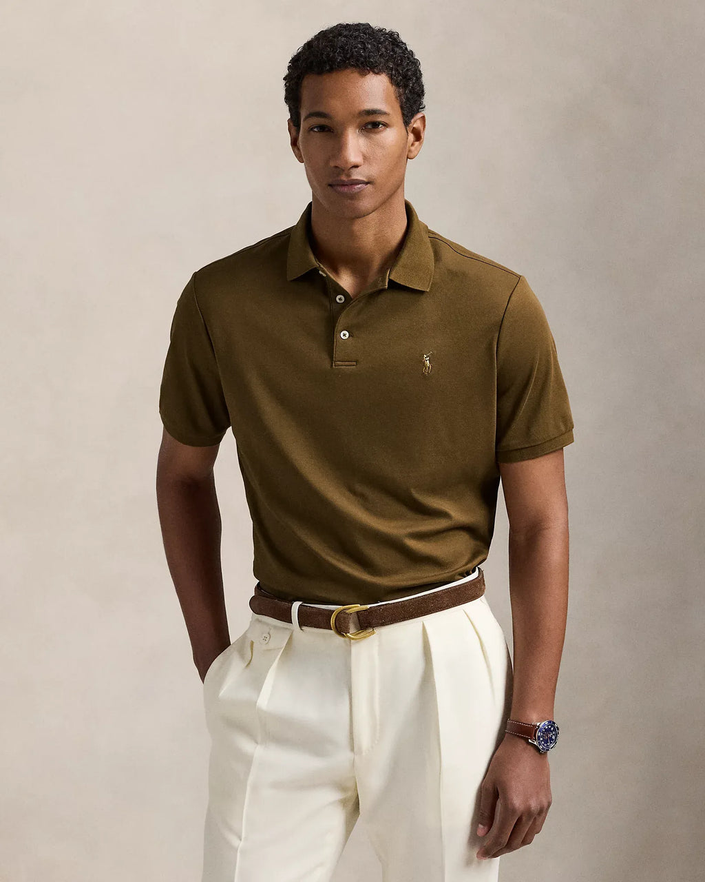 Soft Cotton Polo Shirt
