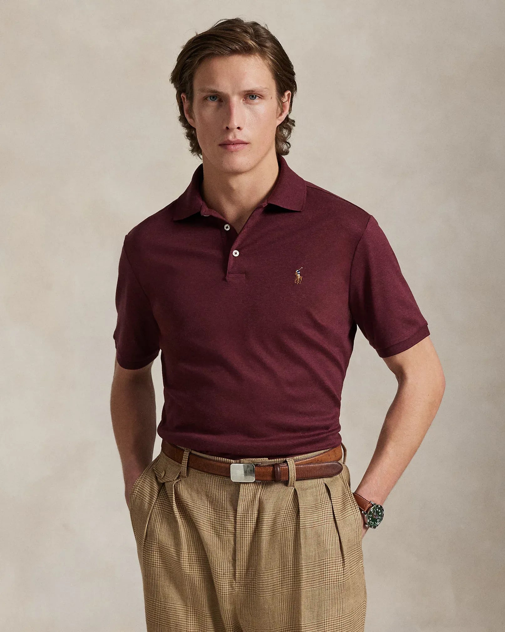 Soft Cotton Polo Shirt
