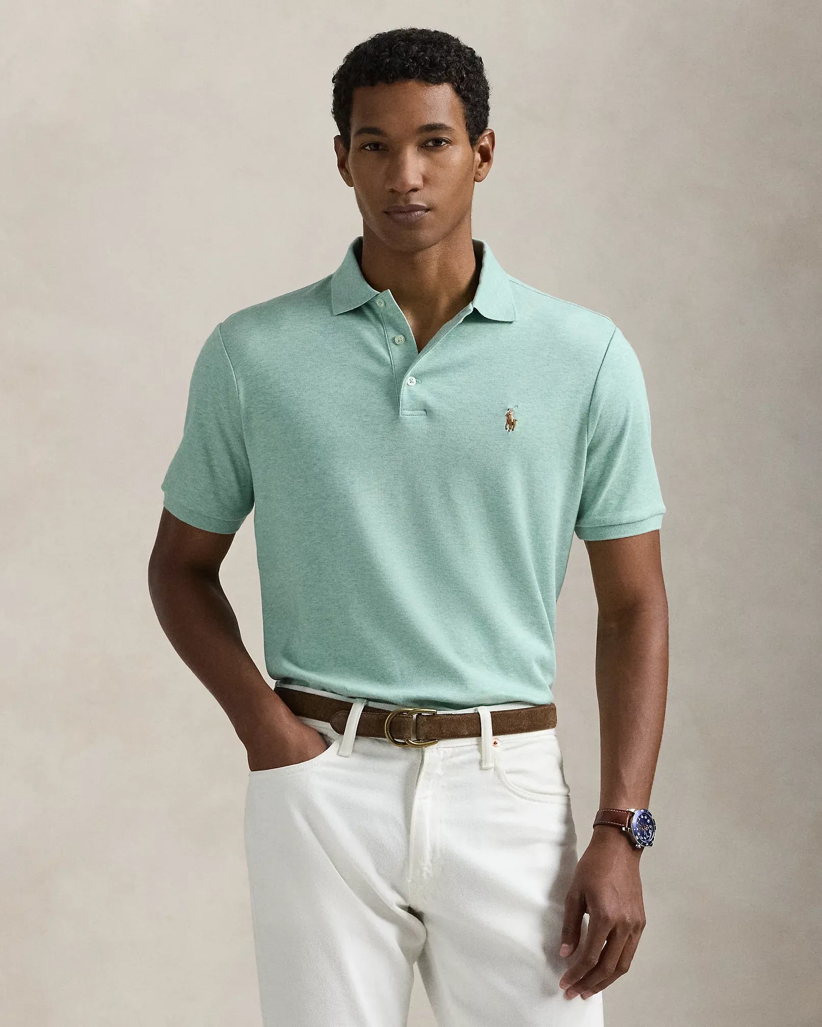 Soft Cotton Polo Shirt
