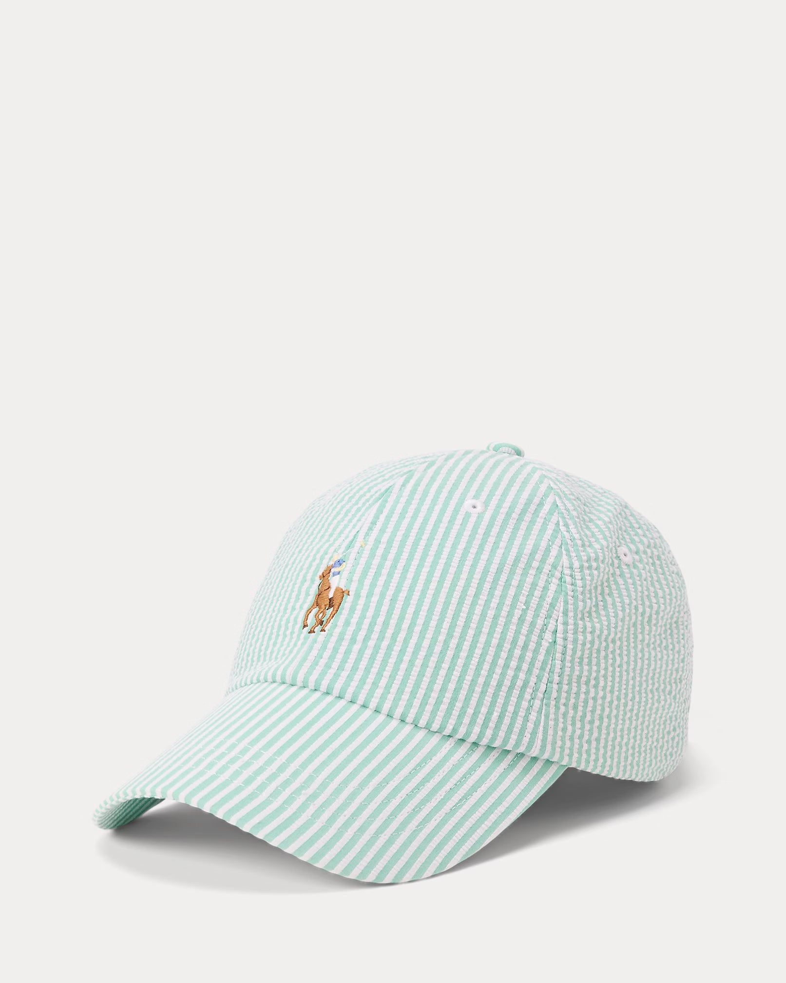 Seersucker Ball Cap