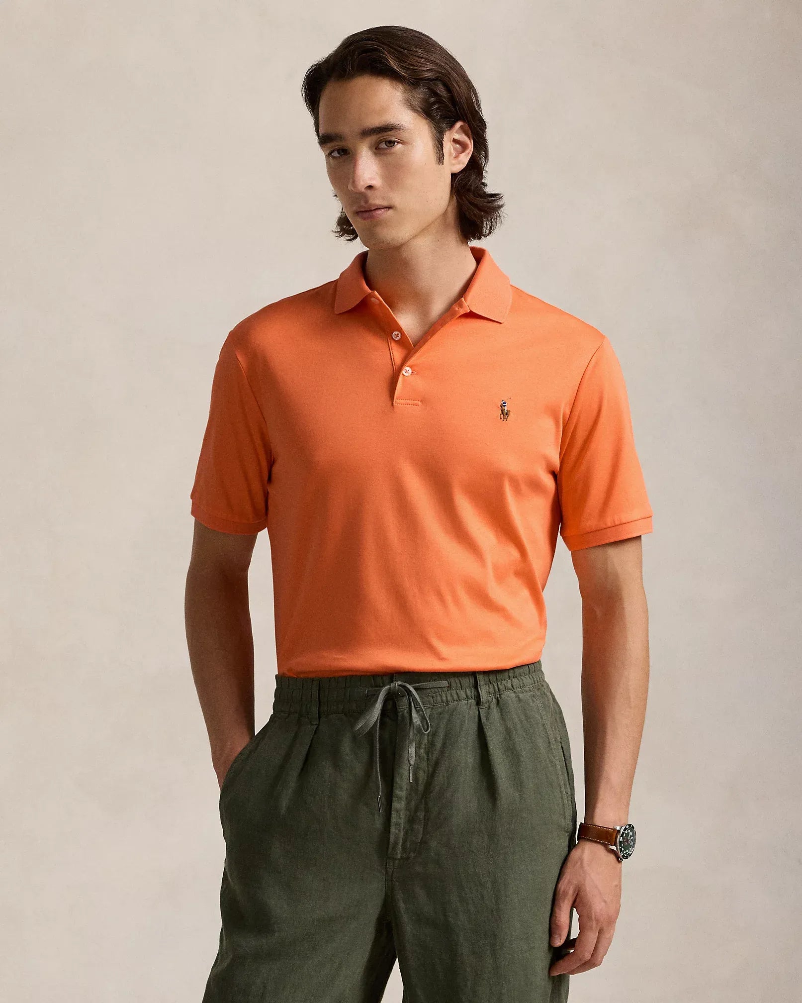 Soft Cotton Polo Shirt