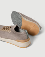 Brunello Cucinelli Wool Knit Runners Beige