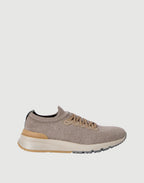 Brunello Cucinelli Wool Knit Runners Beige