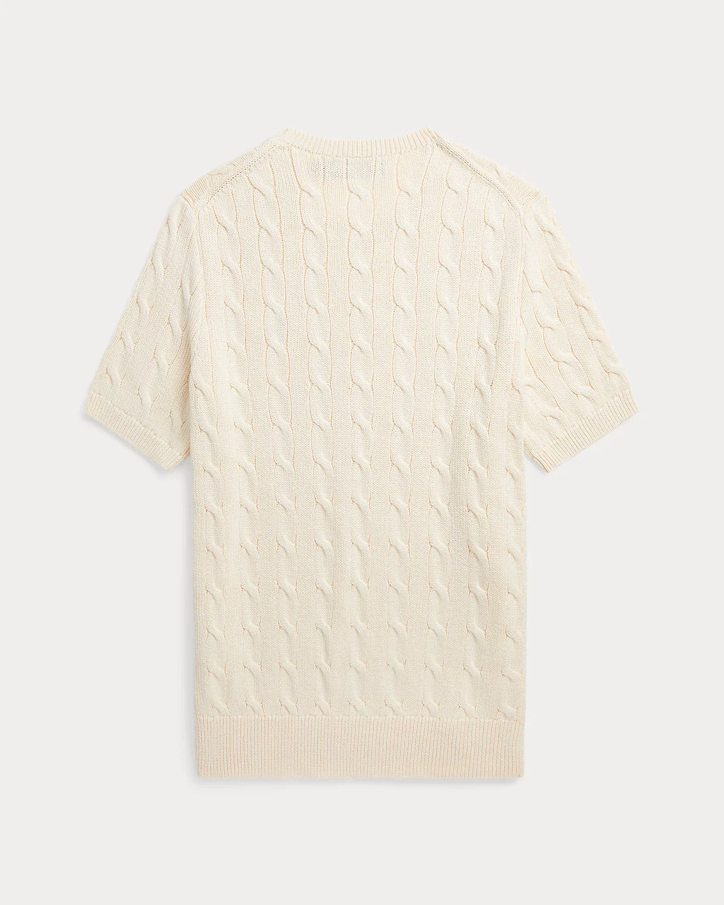 Cable-Knit Cotton Sweater