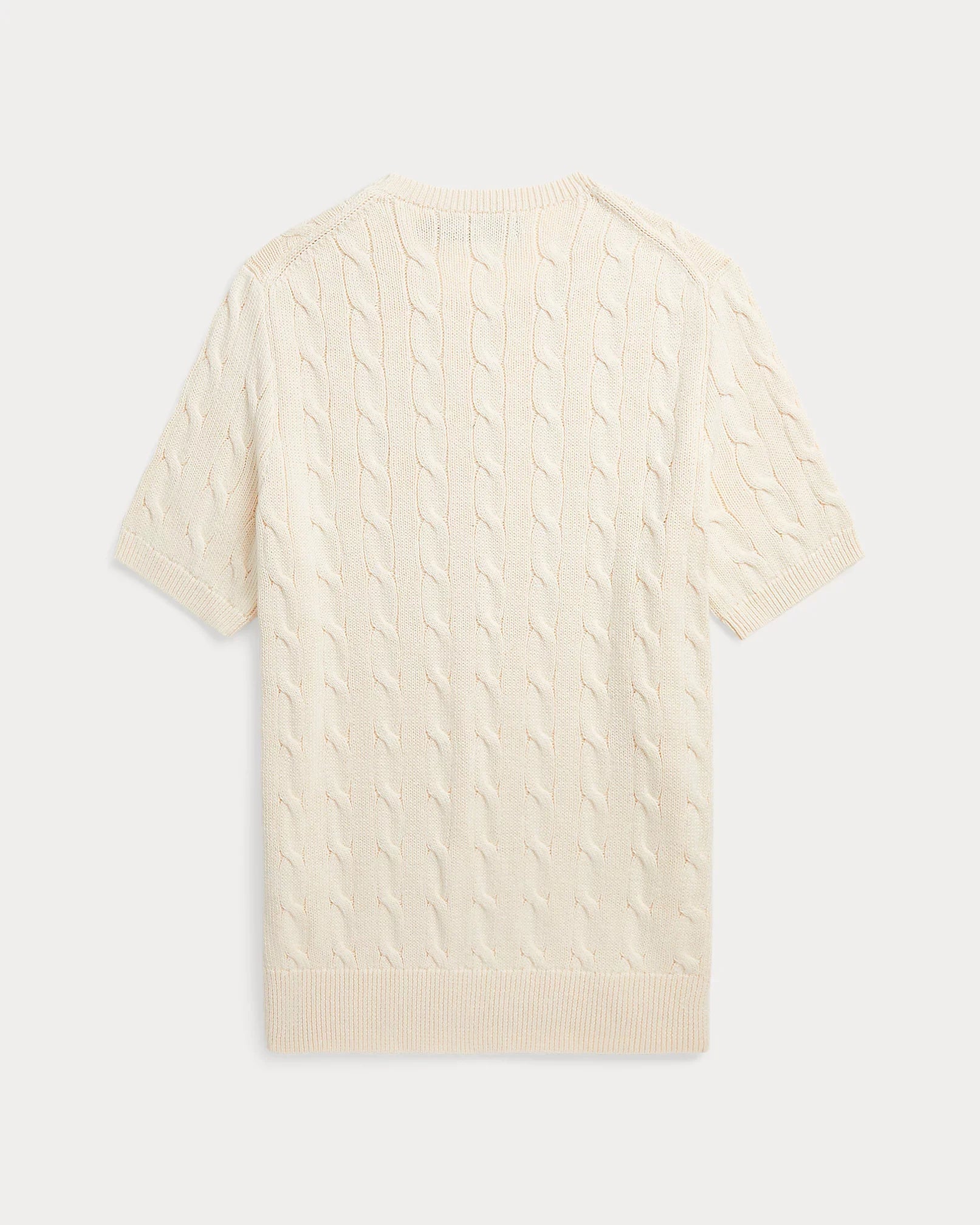 Cable-Knit Cotton Sweater