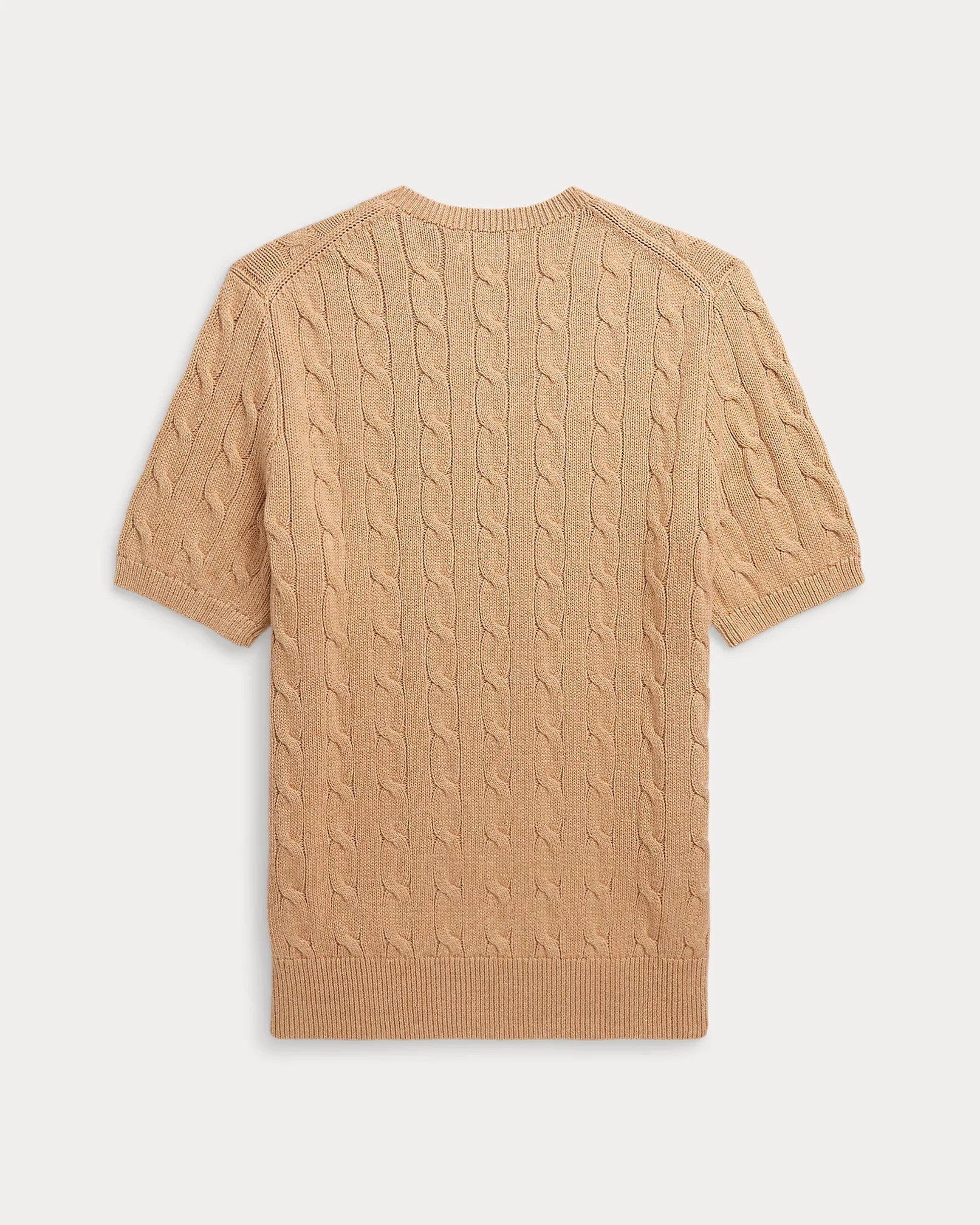 Cable-Knit Cotton Sweater