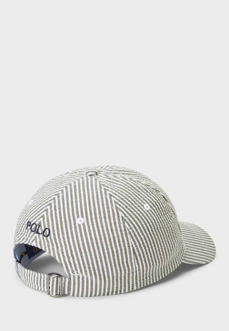 Seersucker Ball Cap