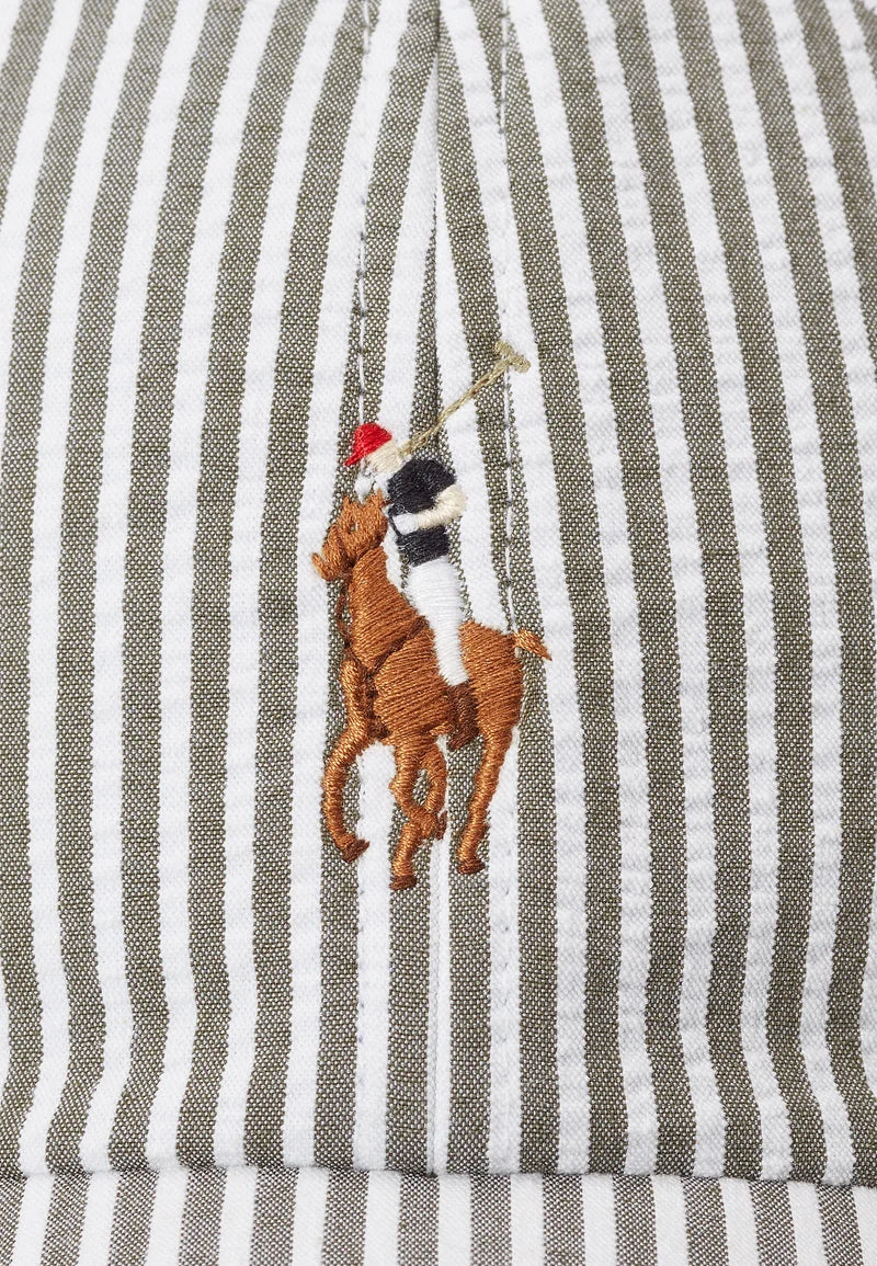 Seersucker Ball Cap