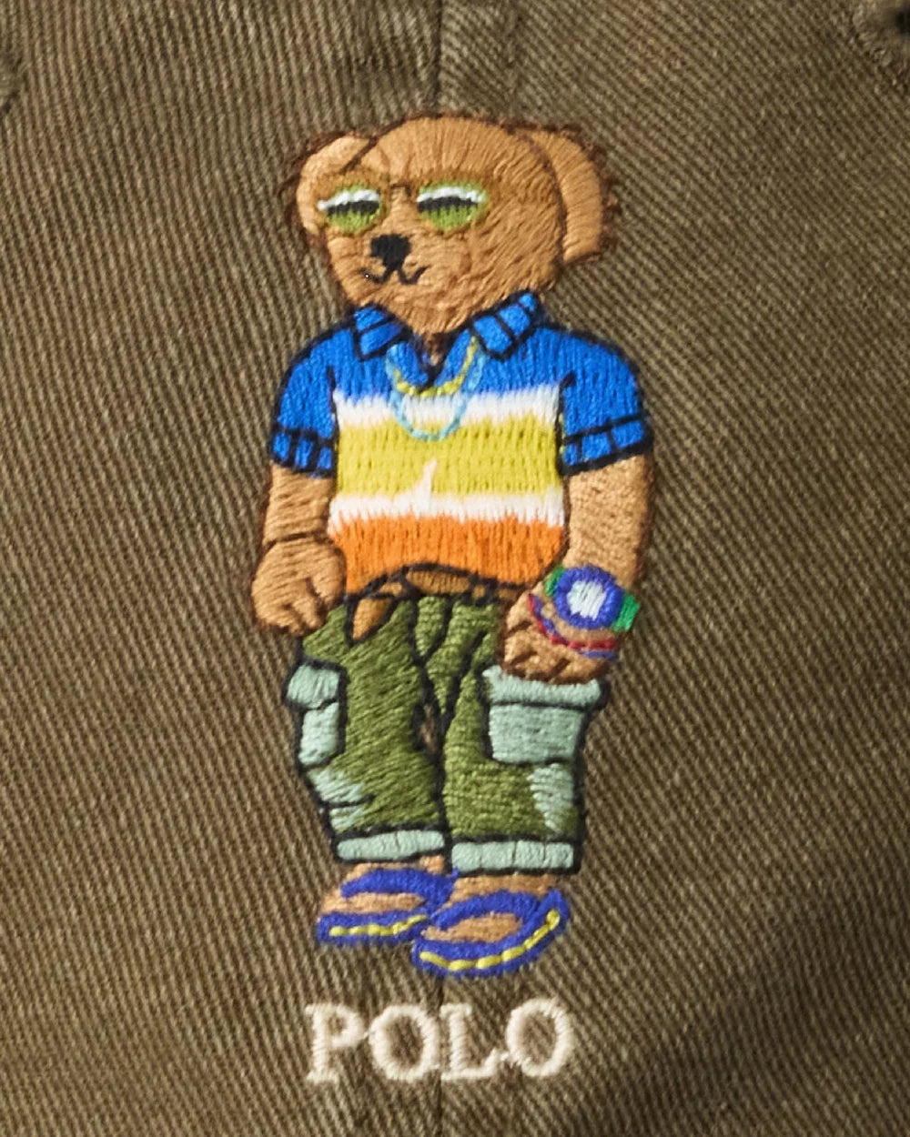 Polo Bear Twill Ball Cap
