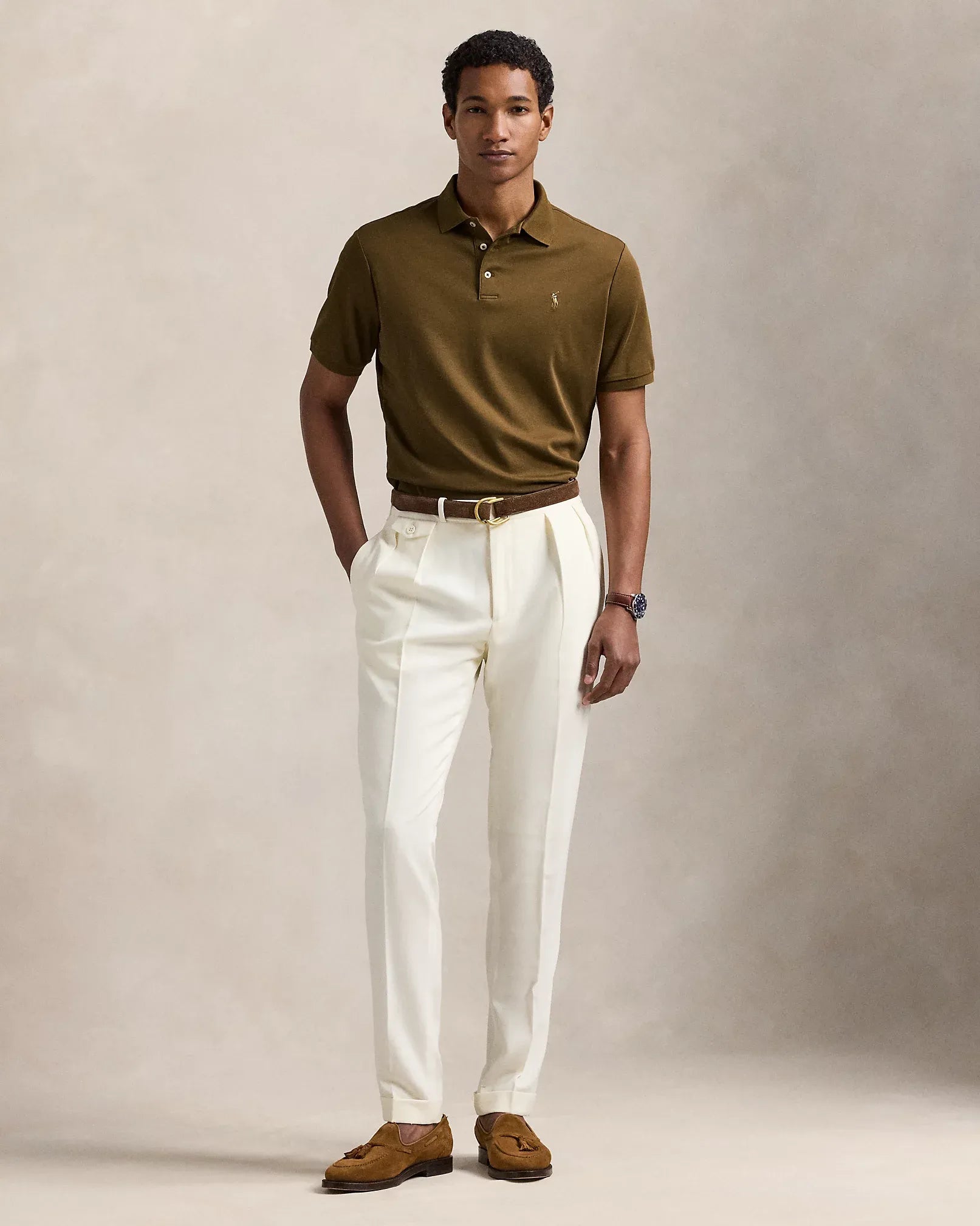 Soft Cotton Polo Shirt