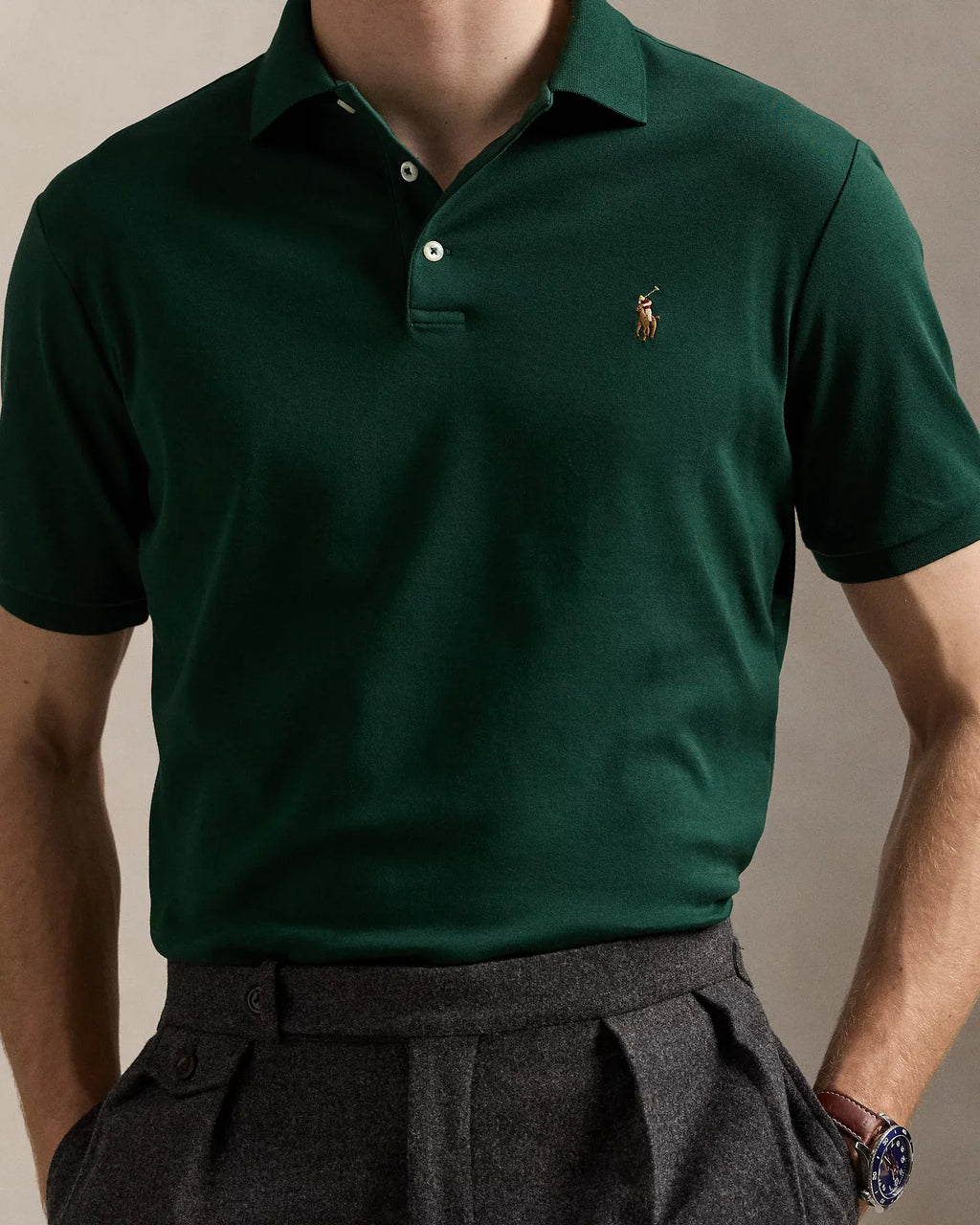 Soft Cotton Polo Shirt