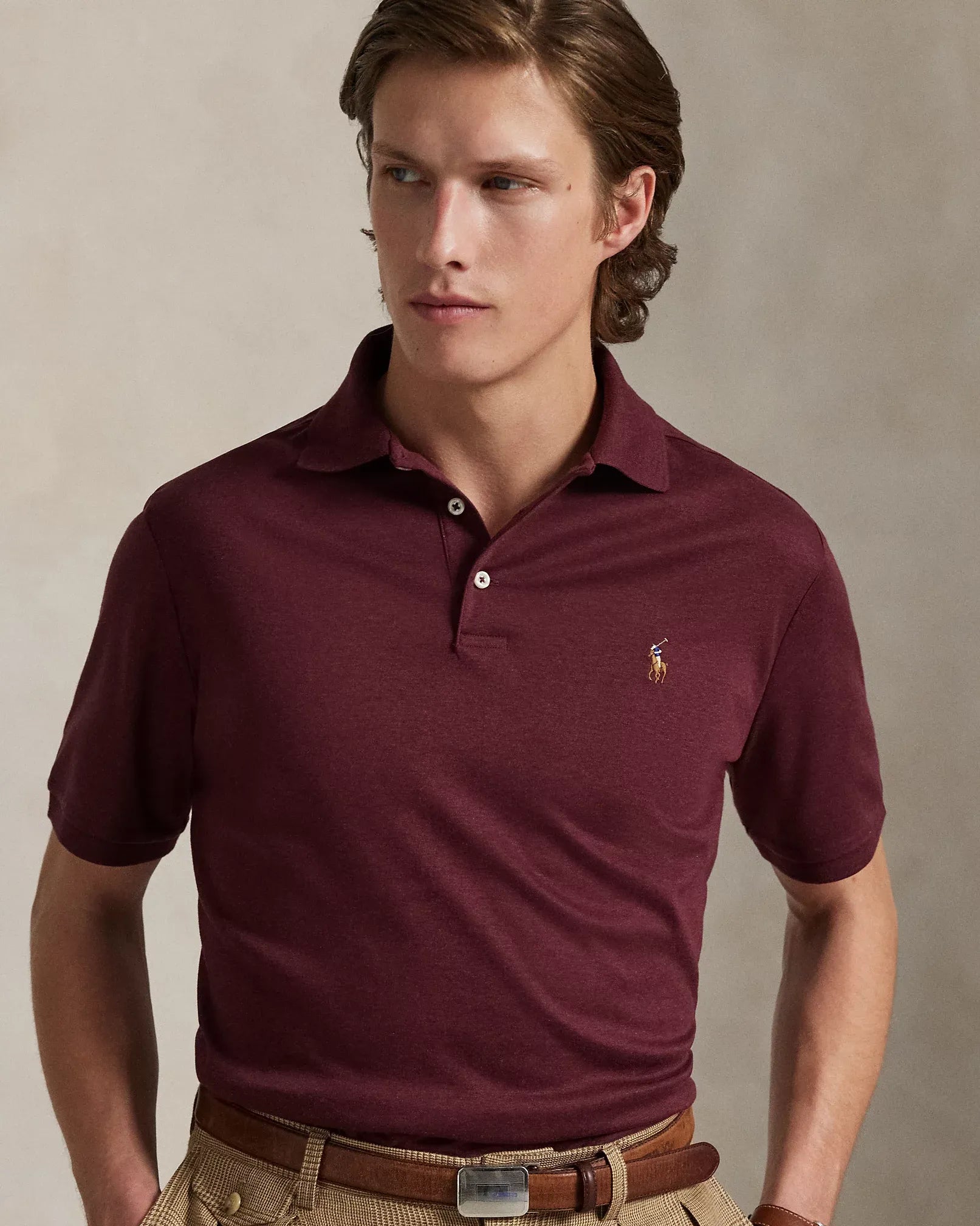 Soft Cotton Polo Shirt