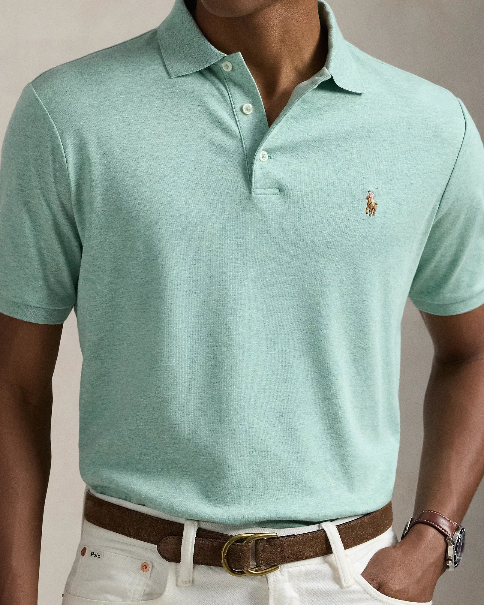 Soft Cotton Polo Shirt
