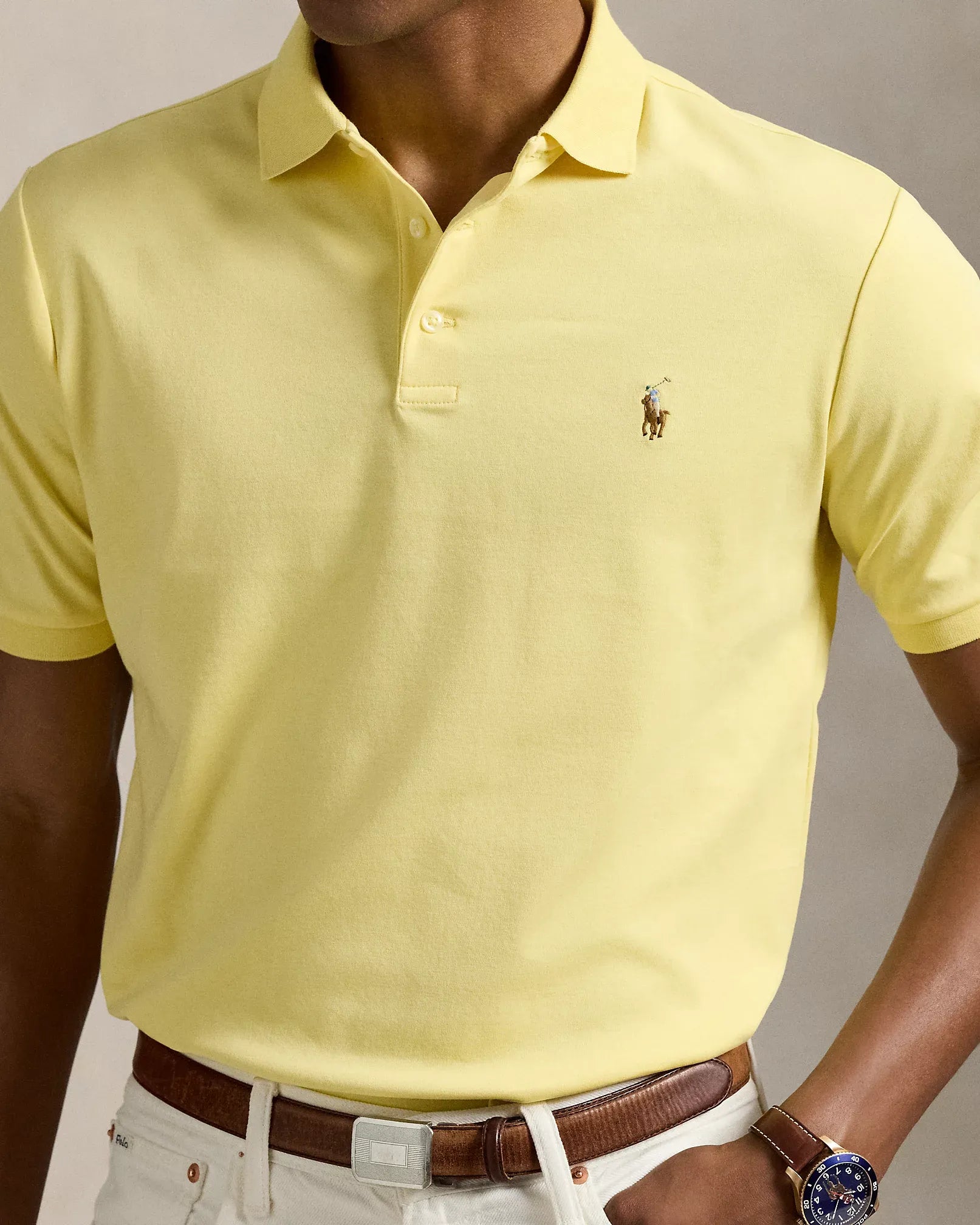 Soft Cotton Polo Shirt