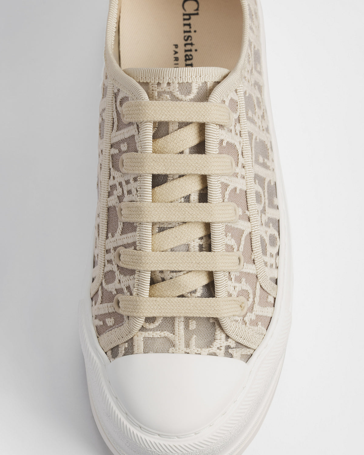 Walk'n'Dior Platform Sneaker Ecru