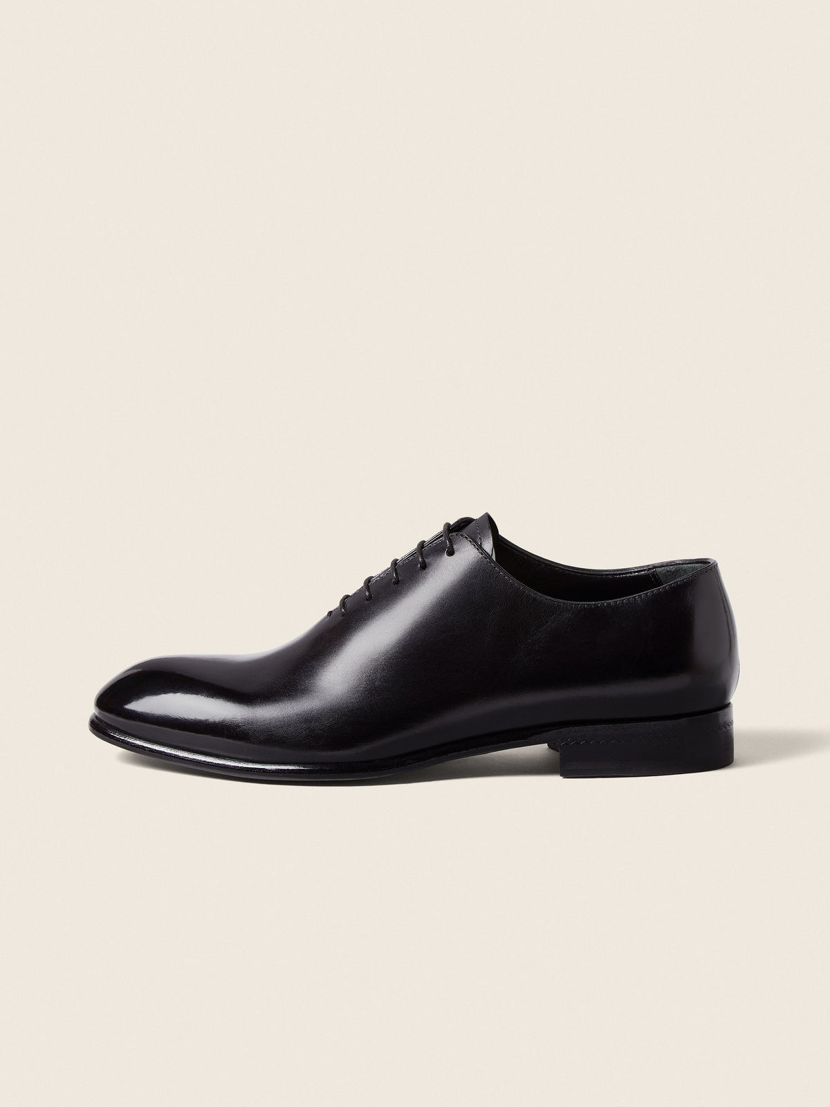 Zegna Vienna Oxford Shoe Black, view 4