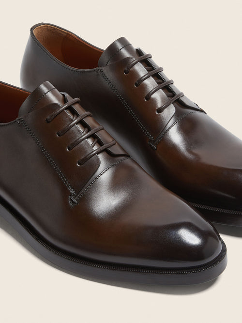 Zegna Derby Shoe Brown, view 2