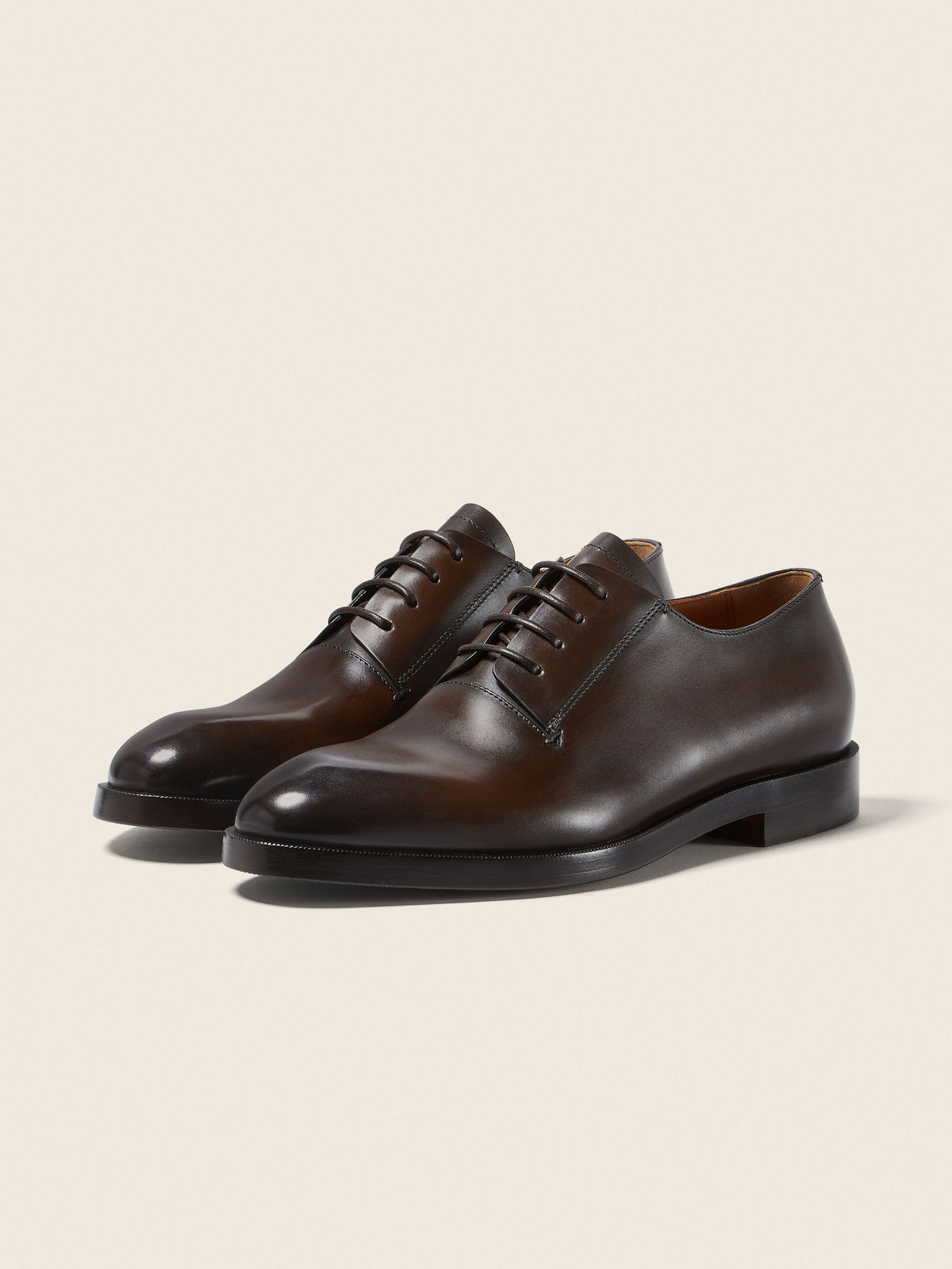 Zegna Derby Shoe Brown