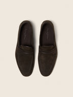 Zegna Mocassin Loafer Dark Brown, view 5