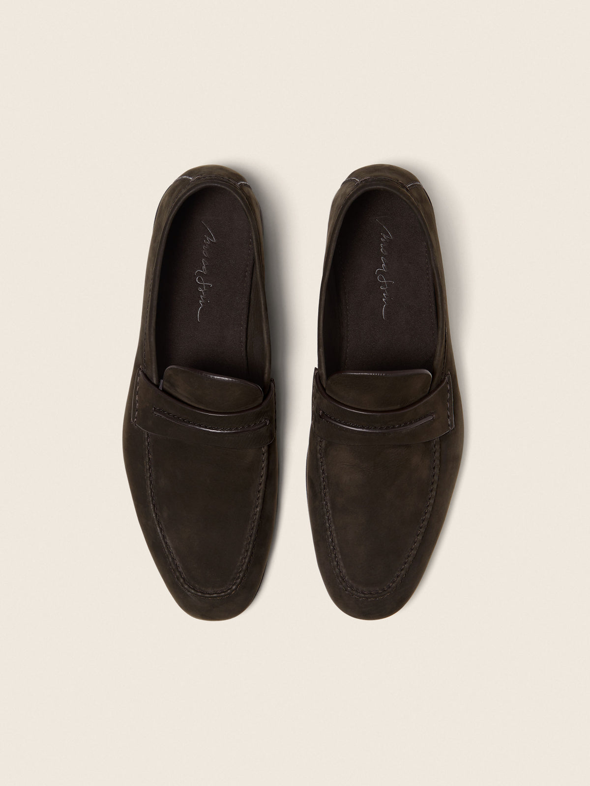 Zegna Mocassin Loafer Dark Brown, view 5