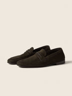 Zegna Mocassin Loafer Dark Brown