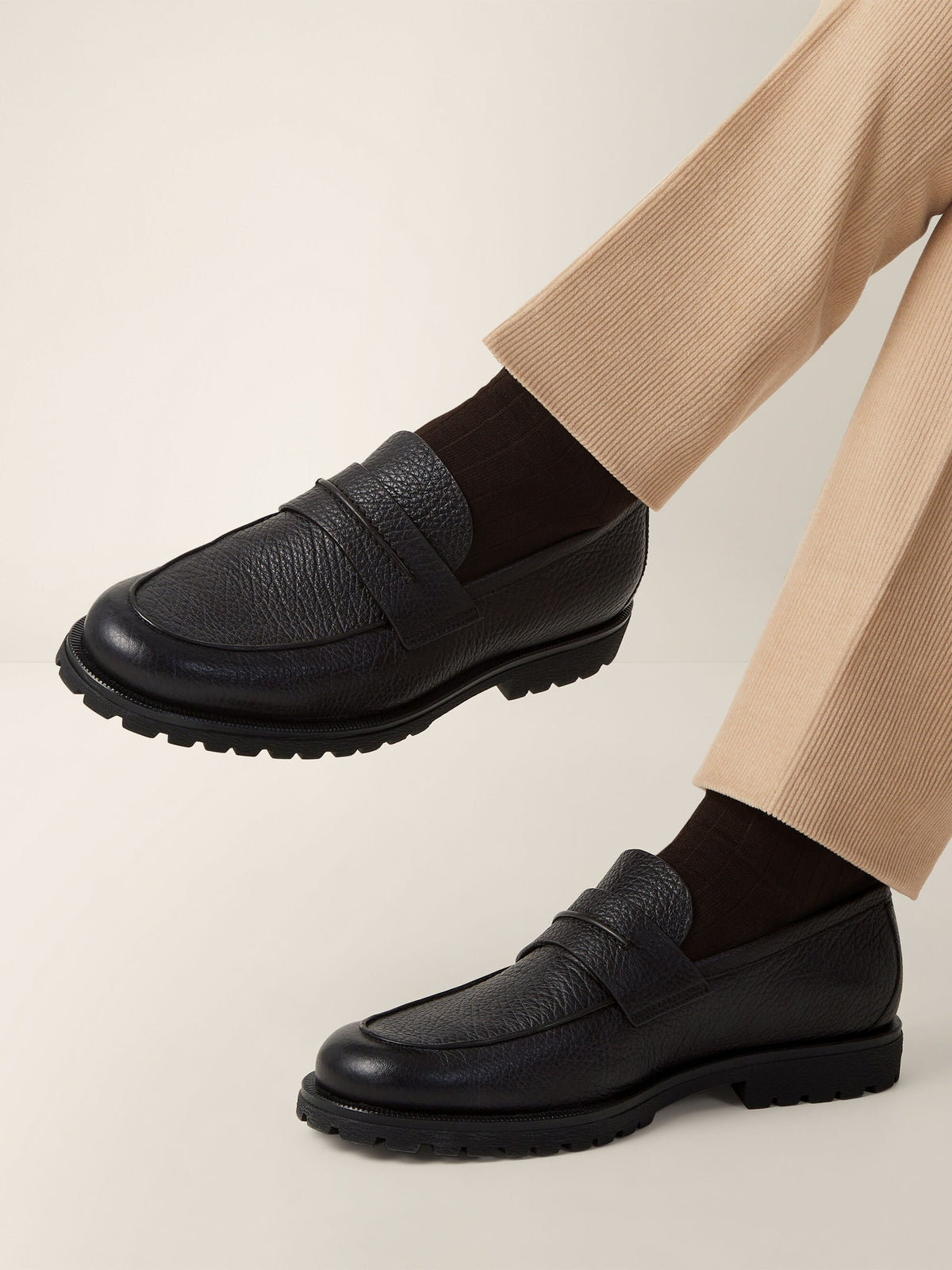 Zegna Mocassin Pioggia Loafer Dark Brown, view 2