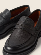 Zegna Mocassin Pioggia Loafer Dark Brown, view 3