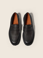 Zegna Mocassin Pioggia Loafer Dark Brown, view 4