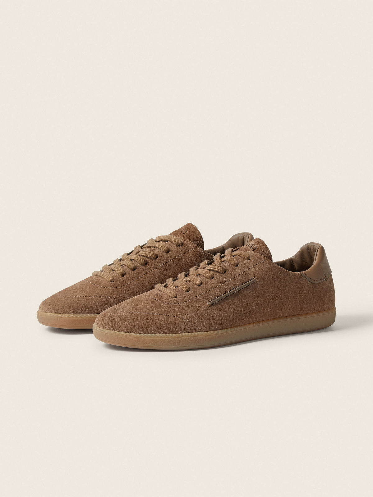 Zegna 232 Sneaker Dark Beige