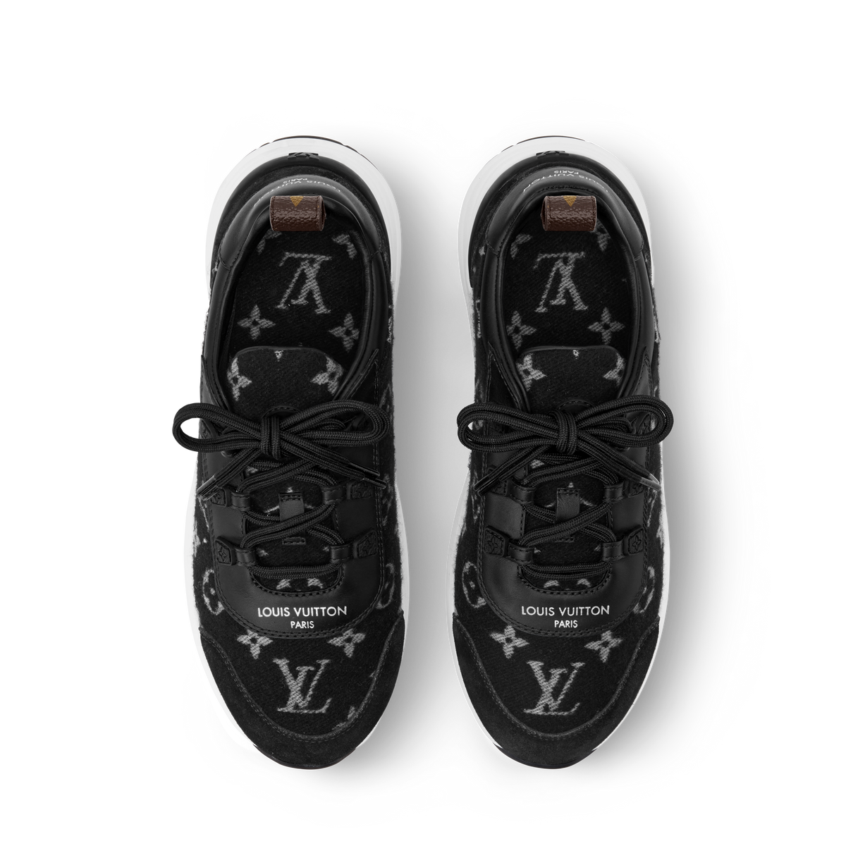 LV Wavelight Sneaker Black/Gray Interior