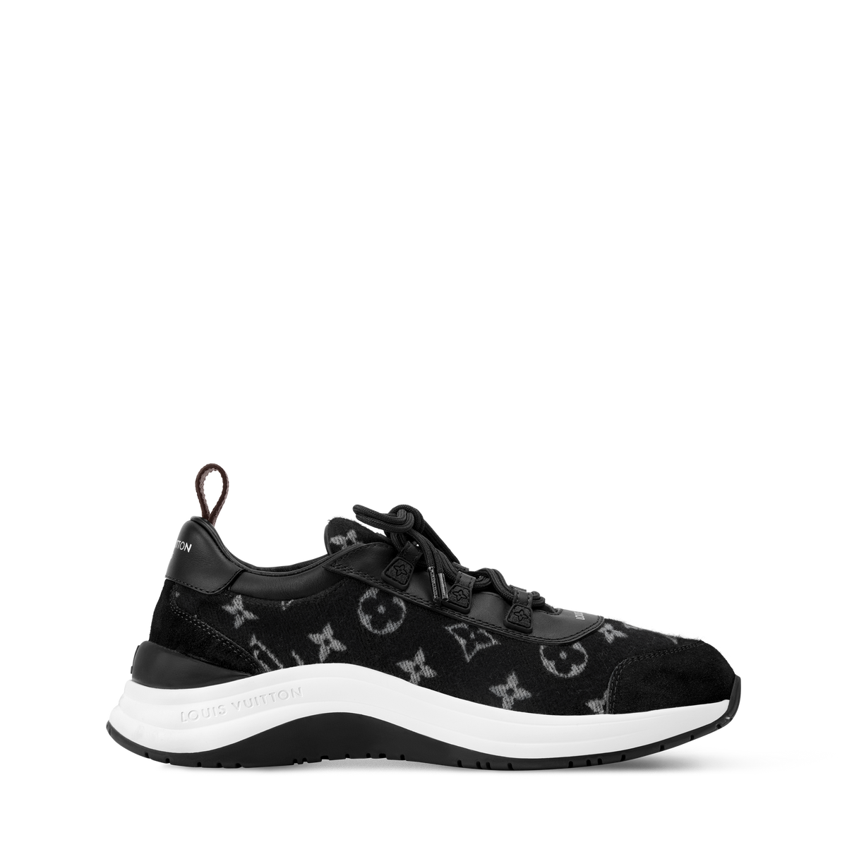 LV Wavelight Sneaker Black/Gray Side