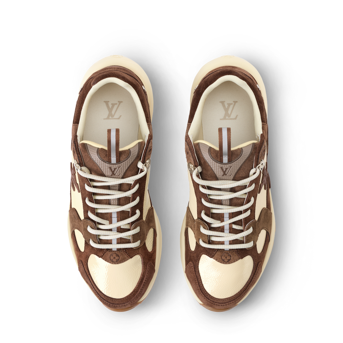 LV Olympia Sneaker Marron Interior