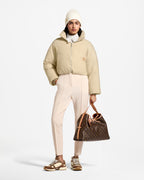 LV Olympia Sneaker Marron Look