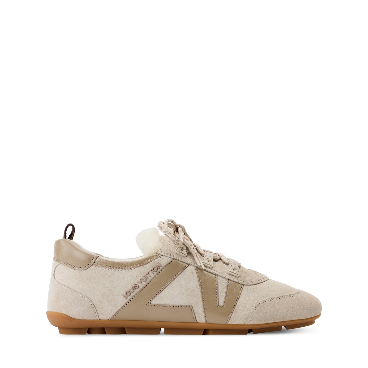 LV Sneakerina Cream Side