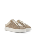 Time Out Open Back Sneaker Light Beige Front view