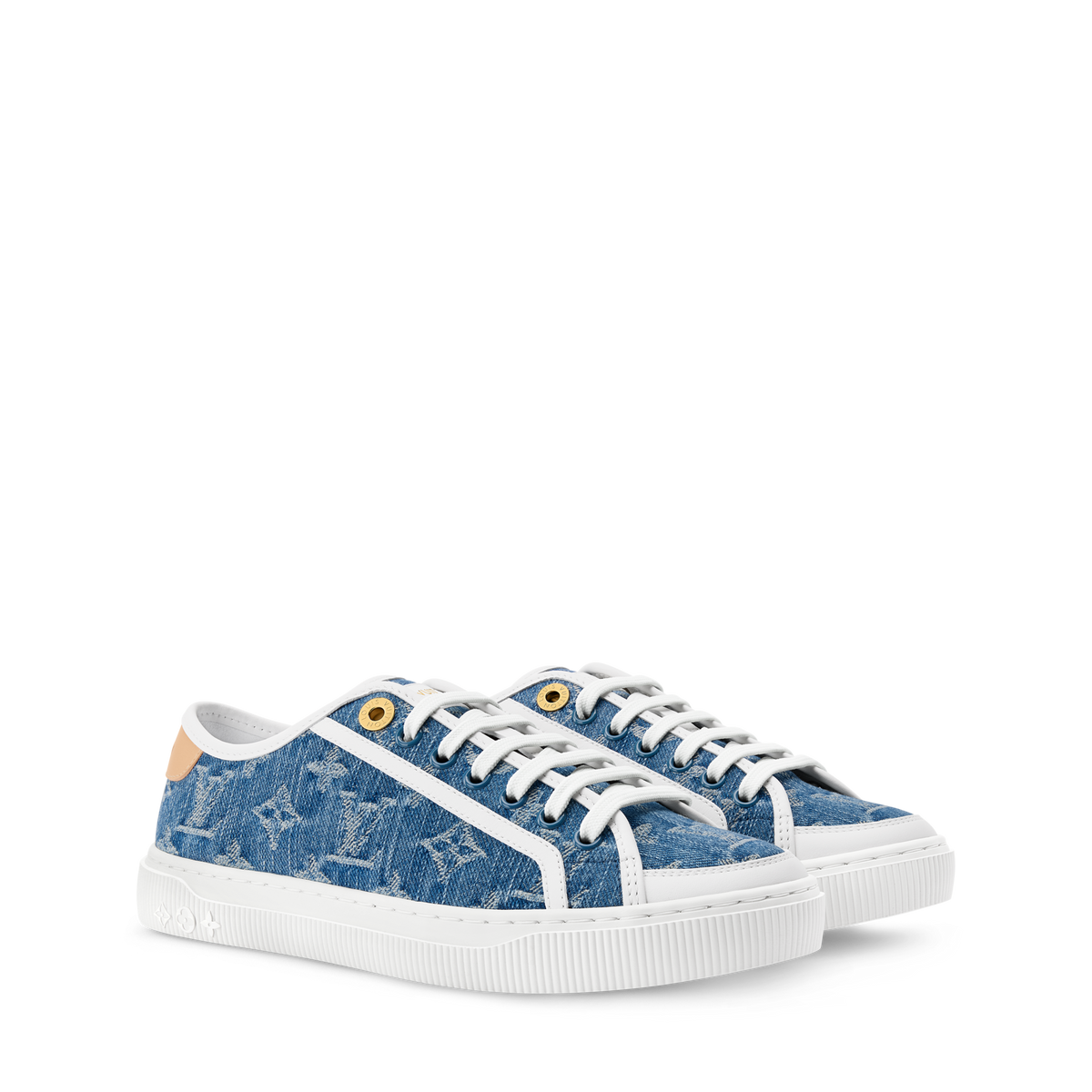 LV Lagoon Sneaker Blue Front