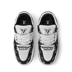 LV Trainer Maxi Sneaker Black Interior