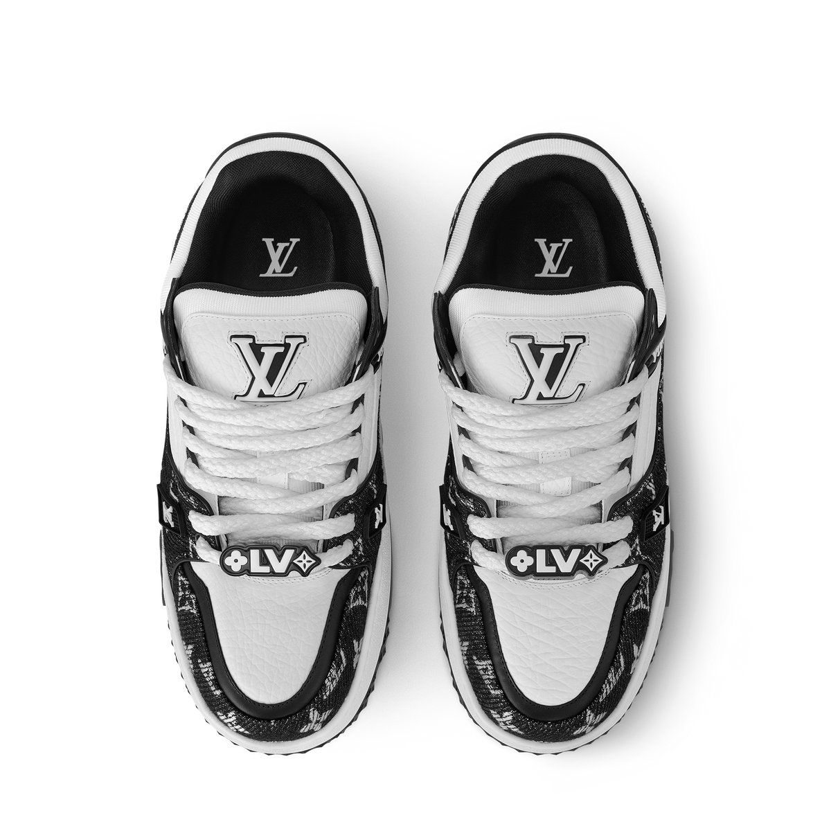 LV Trainer Maxi Sneaker Black Interior