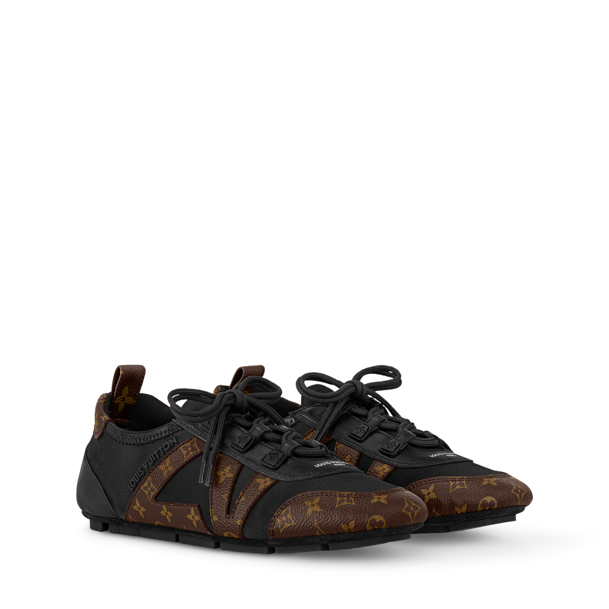 LV Sneakerina Black Front