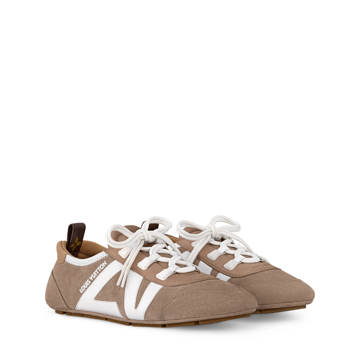 LV Sneakerina Hazelnut Brown Front