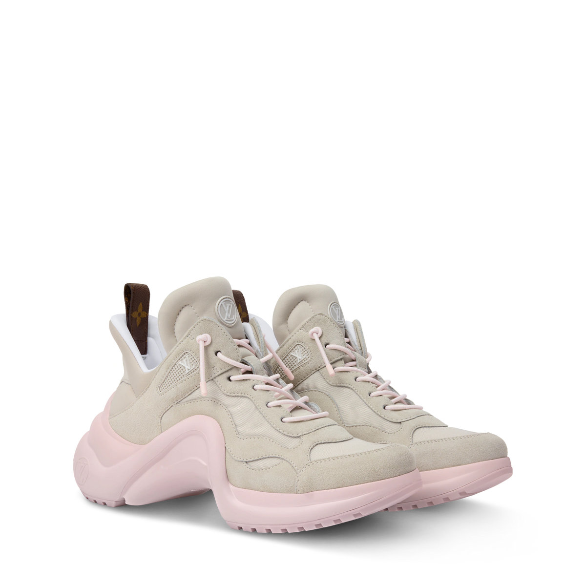 LV Archlight Sneaker Beige Front