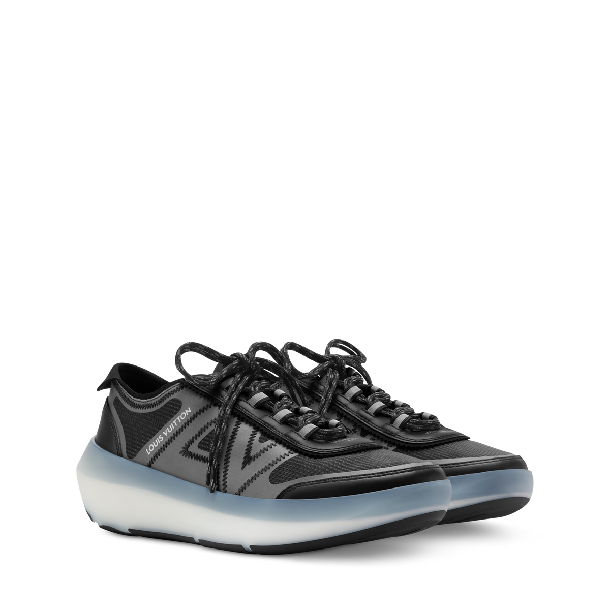 LV Sprint Sneaker Black Front