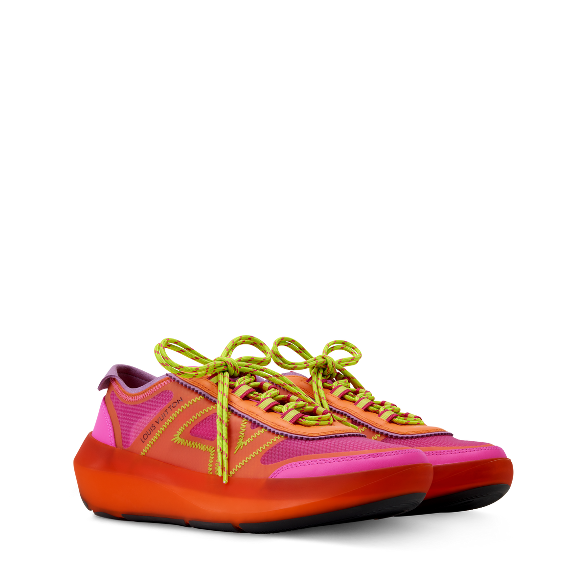 LV Sprint Sneaker Fuchsia Front