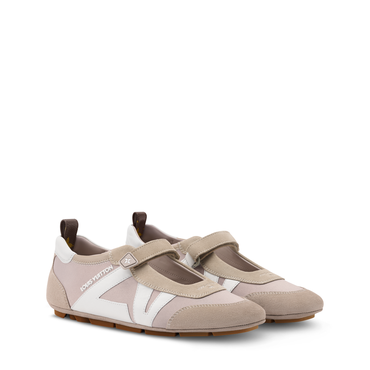 LV Sneakerina Mary Jane Beige Front