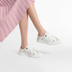 LV x TM LV Lagoon Sneaker White Cropped Worn
