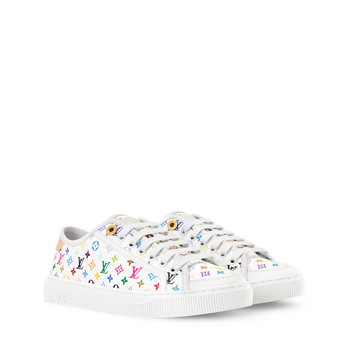 LV x TM LV Lagoon Sneaker White Front